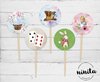 Topper para cupcakes Alicia