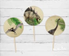 Topper para cupcakes Dinosaurios