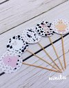 Toppers para cupcakes