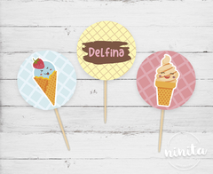 Toppers para Cupcakes