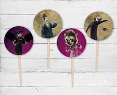 Toppers para Cupcakes Hotel Transylvania