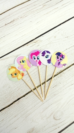 Topper para cupcakes My Little Pony - comprar online