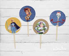 Topper para cupcakes Toy Story