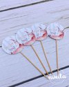 Toppers para cupcakes