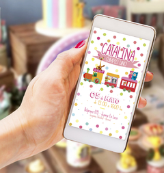 Invitacion Digital Baby Tv