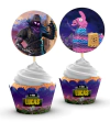 Wrappers + Toppers para Cupcakes