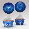 Wrappers + Toppers para Cupcakes