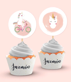 Kit Mini Deco Unicornio - comprar online