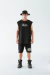 Bermuda -Stencil- Negro - loja online