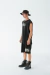 Musculosa -Stencil- Negro