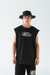 Musculosa -Stencil- Negro