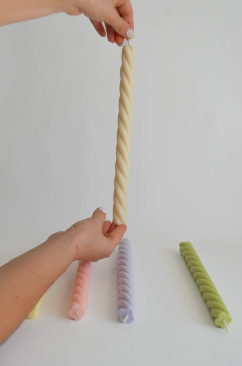 Vela MALVAVISCO para candelabros :) - comprar online