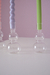 Portavela de vidrio BUBBLES - comprar online