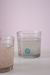 Vela JELLY AQUA - Flores blancas
