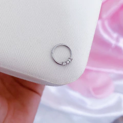 Piercing argola shine