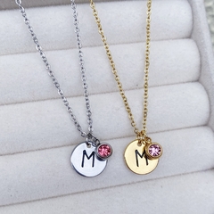 Colar personalizado ponto de luz