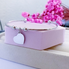 Bracelete personalizado coração - comprar online