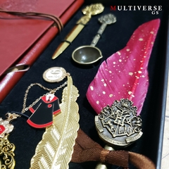 Colección set completo Pluma roja Harry Potter en internet