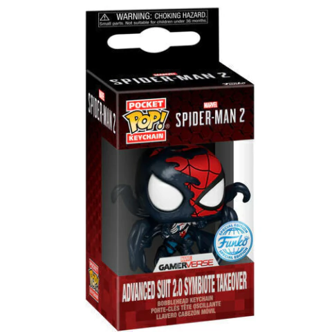 Funko Pop Llavero - Advanced Suit - Spider Man