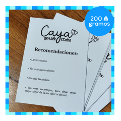50 Tarjetas - 10 X 14 - Papel 200g - personalizado