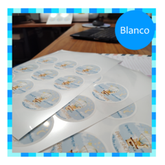 100 Stickers 4 CM - Filmilo +Resistentes - personalizados en internet