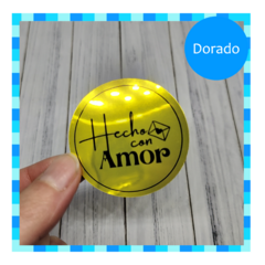 100 Stickers 4 CM - Filmilo +Resistentes - personalizados