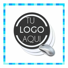 50 Mouse Pad Circular 20 cm - Personalizados
