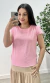Blusa Social Duna Detalhes de Botões Rosa Bebê na internet