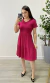 Vestido Midi Viscolycra Rodado (Pink) - comprar online