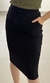 Saia Casual Anarruga (Preta) - comprar online