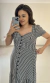 Vestido Maximidi com Botões Frontais (Xadrez) na internet