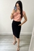 Saia Casual Anarruga (Preta) - loja online