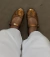 Melina Bronze Leather Sneaker on internet