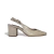 Scarpin Couro Verniz Off-White Vivier