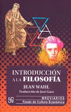 INTRODUCCION A LA FILOSOFIA