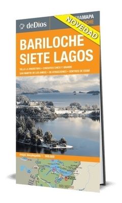 BARILOCHE - SIETE LAGOS GUIA MAPA