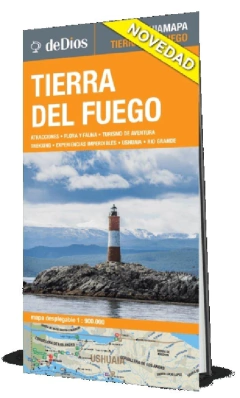 TIERRA DEL FUEGO - GUIA MAPA
