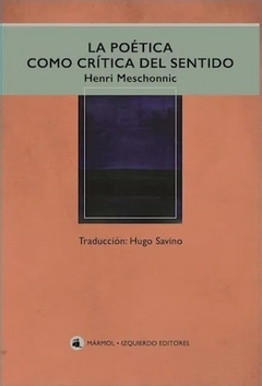 La poética como crítica del sentido