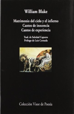 MATRIMONIO DEL CIELO Y DEL INFIERNO. LOS CANTOS DE EXPERIENCIA