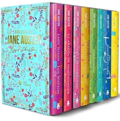 Obras Completas de Jane Austen. 8 Tomos. (Estuche)