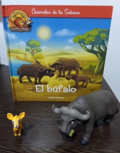 Imagen de El Búfalo. Animales De La Sabana c/ animales de juguete