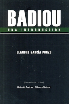 Badiou. Una introduccion