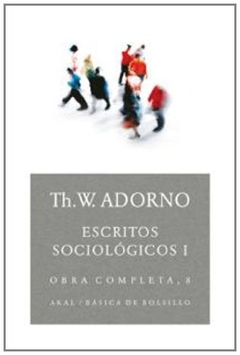 Escritos sociólógicos 1