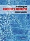 Materia y memoria