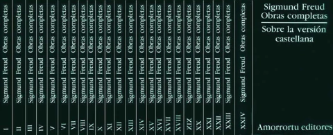 Sigmund Freud - Obras Completas - 25 Tomos - Ed. Amorrortu