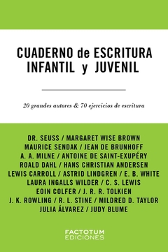 Cuaderno de escritura infantil y juvenil