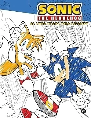 Sonic, The Hedgehog - El libro oficial para colorear