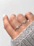 Anillo corazón cubic