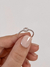 Anillo circular hueco - comprar online