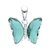 Dije mariposa aqua - comprar online